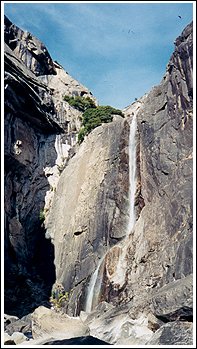 Lower Yosemite Water Fall, photo by Dan Fallon