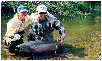 40 pound King Salmon, Alaska 2000