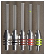 Long Range Tube Fly tubes, Aluminum