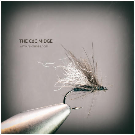 If I only could fish with one fly, it would have been this one, The CDC Midge