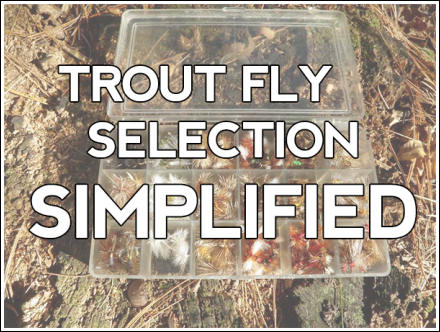 Choosing trout flies simplified